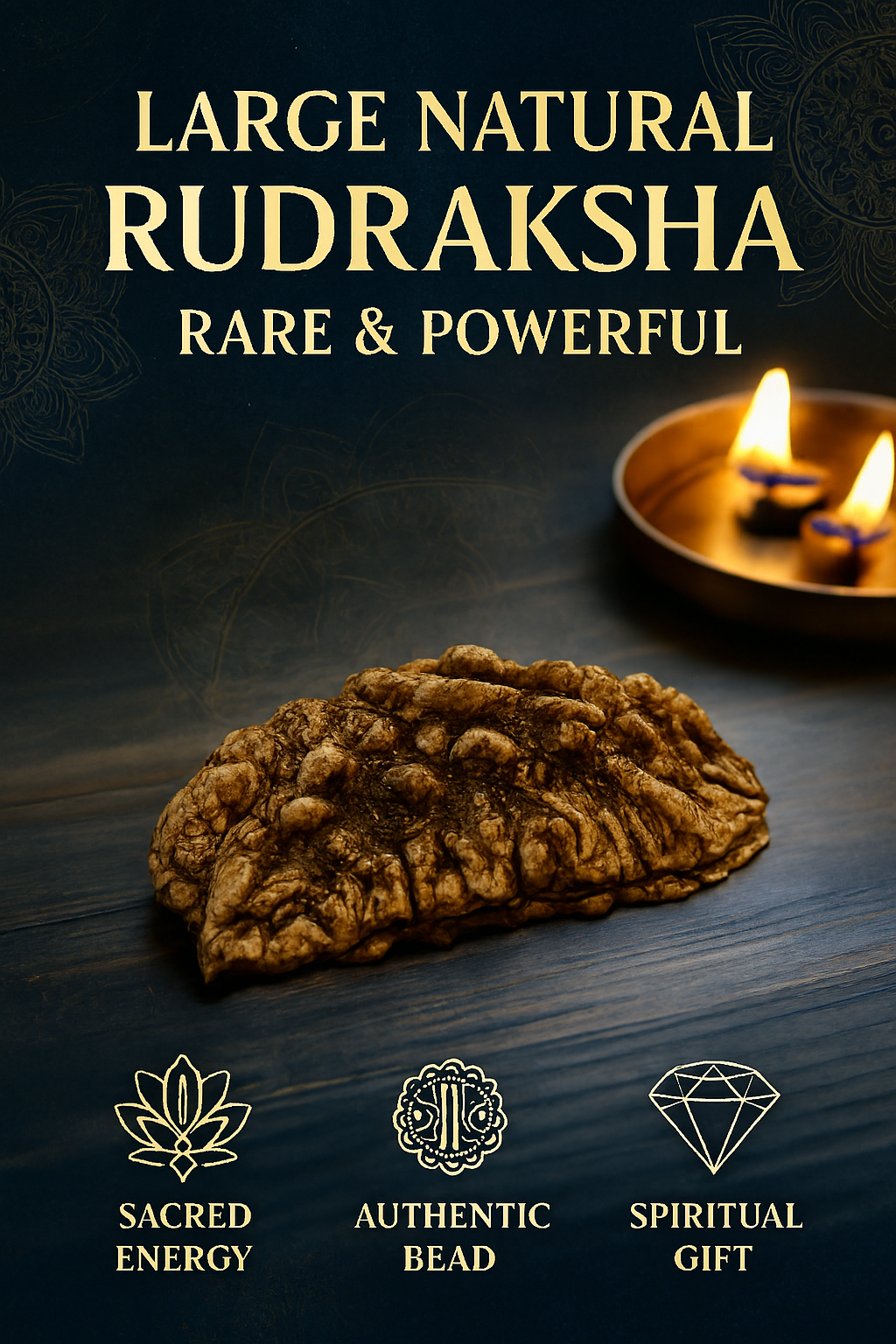 1 Mukhi Siddh Rudraksha - Ek Mukhi