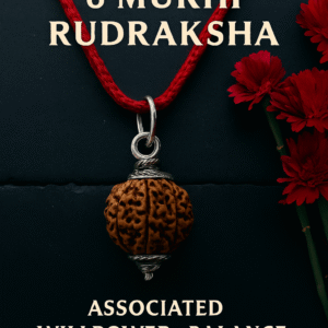 6 Mukhi Siddh Rudraksha - Chhey Mukhi