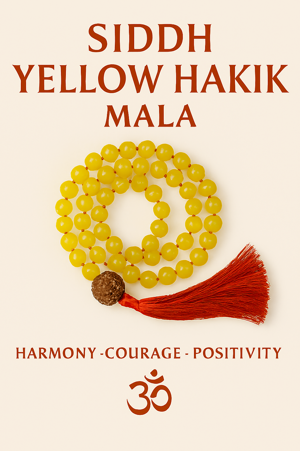 Yellow Hakik Mala